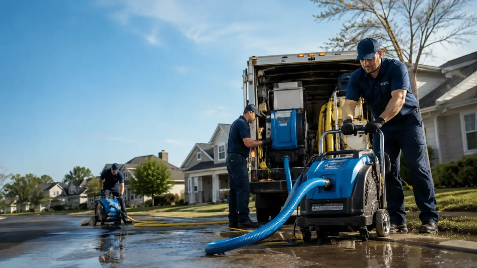 Flood Damage Cleanup in Prospect, PA